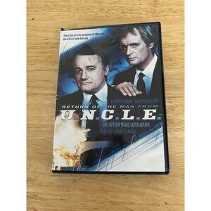 Return Of The Man From U.N.C.L.E. DVD 1983 TV Spy Movie Robert Vaughn Pre-Owned